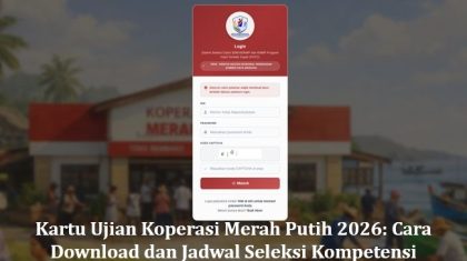 Kartu Ujian Koperasi Merah Putih 2026: Cara Download dan Jadwal Seleksi Kompetensi