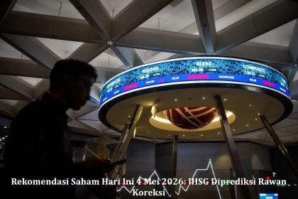 Rekomendasi Saham Hari Ini 4 Mei 2026: IHSG Diprediksi Rawan Koreksi