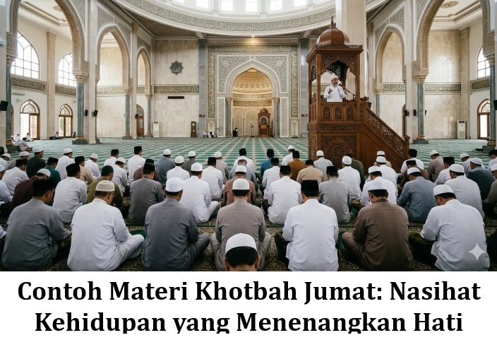 Contoh Materi Khotbah Jumat: Nasihat Kehidupan yang Menenangkan Hati