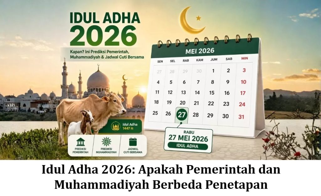 Idul Adha 2026: Apakah Pemerintah dan Muhammadiyah Berbeda Penetapan