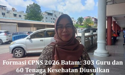 Formasi CPNS 2026 Batam: 303 Guru dan 60 Tenaga Kesehatan Diusulkan