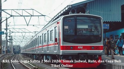 KRL Solo- Jogja Sabtu 2 Mei 2026: Simak Jadwal, Rute, dan Cara Beli Tiket Online