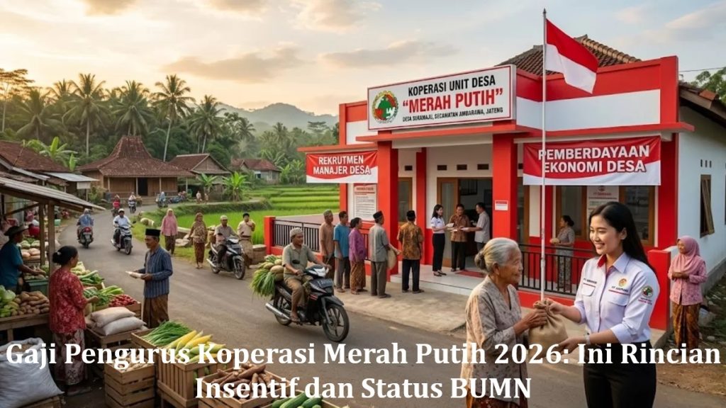 Gaji Pengurus Koperasi Merah Putih 2026: Ini Rincian Insentif dan Status BUMN