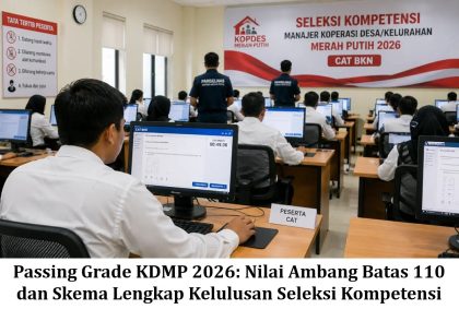 Passing Grade KDMP 2026: Nilai Ambang Batas 110 dan Skema Lengkap Kelulusan Seleksi Kompetensi