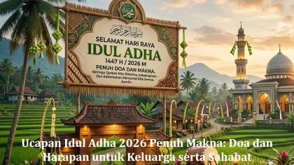 Ucapan Idul Adha 2026 Penuh Makna: Doa dan Harapan untuk Keluarga serta Sahabat