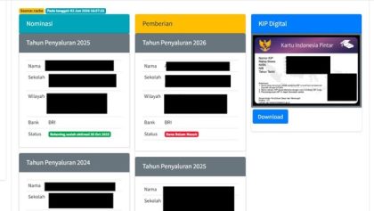 Cara Cek PIP 2026 Dan Status Pencairannya