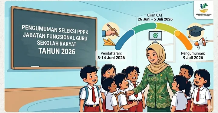 PPPK Tendik Sekolah Rakyat 2026 Resmi Dibuka